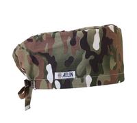 Calot De Bloc Calot Médical Cheveux longs - Couvrant - Femme - 100% coton (Camouflage)