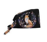 Calot De Travail Le Renard Quitte La Lune Bonnet Travail Bandeau De Sueur Elastic Bonnet pour Yoga Femme Randonnée