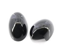 Calotte rétroviseur Compatible Avec Mini Pour Cooper R55 R60 1 Paire De Couvercles De Rétroviseur De Voiture, Coque De Protection De Remplacement, Couvercles De Rétroviseurs Latéraux Noirs