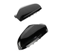 Calotte rétroviseur Compatible Avec Opel Pour Astra 2004 2005 2006 2007 2008, 1 Paire De Capuchons De Rétroviseur Noirs, Couvercle De Rétroviseur Latéral D'aile 6428200 6428199
