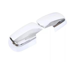 Calotte rétroviseur Compatible Avec Pilot 2003 2004 2005 2006 2007 2008 Couverture Décoration Voiture Rétroviseur Porte Chrome Argent Accessoires