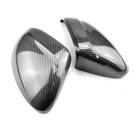 Calotte rétroviseur Compatible Avec VW Pour Passat B8 Pour arteron 2016 2017 2018 2019 2020 Couvercle De Rétroviseur Latéral Noir Brillant Et Coque De Rétroviseur Aspect Carbone