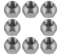 Caltric Lot de 8 écrous de roue avant ou arrière compatibles avec Honda TRX250R 1986 1987 1988 1989 M10 x 1,25