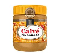 Calvé au beurre d'arachide avec des morceaux d'arachides 350 g - avec de vrais morceaux des arachides