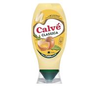 Calvé Mayonnaise classique, format 430 ml, mayonnaise Calvé classique avec huile de tournesol, idéal pour sandwich et canapés, sans conservateurs et sans sucre, sans gluten, végétarien