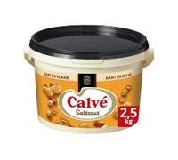 Calvé | Sauce satée | Prêt à l'emploi | Seau 2,5 kg