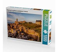 CALVENDO 4059478859463 Ploumanach Phare en Bretagne Frankeich Photo Puzzle de Mueringer Christian 1000 pièces, Blanc, Taille 64 x 48 cm
