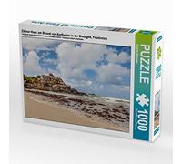 CALVENDO 4059478859579 Zöllner Maison sur la Plage de Kerfissien en en Bretagne France Puzzle Photo de Mueringer Christian 1000 pièces Blanc Taille 64 x 48 cm