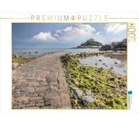 CALVENDO 4059478865228 - Puzzle Photo de Saint Michael's Mount à Marazion dans Les Cornouailles - Angleterre - 1000 pièces - Blanc - Taille 64 x 48 cm