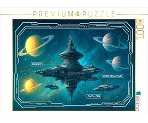 CALVENDO Avalon Station | Puzzle Photo Taille cm pour des Heures heureuses