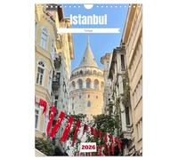 CALVENDO Calendrier mural 2026 avec pierres précieuses cachées d'Istanbul Format portrait Format A4 12 mois