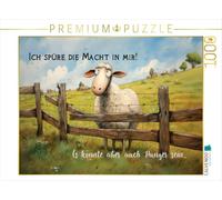CALVENDO: CALVENDO Puzzle Mouton | 1 | Un motif du calendrier "Proverbes de moutons" de Sabine Löwer · 1000 pièces · Format assemblé 64 × 48 cm · CALVENDO Puzzle