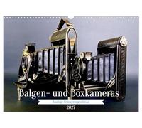 CALVENDO - Caméras à soufflet et boîte - Souvenirs analogiques (calendrier mural 2027 DIN A3 paysage) - Calendrier mensuel : un appareil photo comme une boîte à chaussures ?