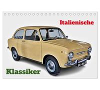 CALVENDO - Classiques italiens (calendrier de bureau 2027 DIN A5 paysage), calendrier mensuel : découvrez la passion italienne sur quatre roues - nouveau chaque mois