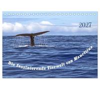 CALVENDO - Fascinant monde animal de Maurice - Moments magiques de la nature (calendrier de bureau 2027 DIN A5 paysage) - Calendrier mensuel : faune exotique de Maurice 2026