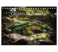 CALVENDO Grenouilles heureuses (calendrier de bureau 2027 DIN A5 paysage), calendrier mensuel : grenouilles domestiques capturées avec l'appareil photo