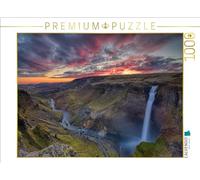 CALVENDO Háifoss í Fossá Puzzle Photo Taille cm pour des Heures heureuses