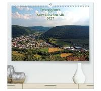 CALVENDO Impressions de l'Alb souabe (calendrier mural 2027 de qualité supérieure DIN A2 paysage), impression artistique brillante : images de l'Alb souabe du point de vue de la caméra, le « troisième