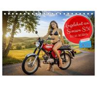 CALVENDO - Inspiré par Simson S51 (calendrier de bureau 2027 DIN A5 paysage), calendrier mensuel : petit dans la cylindrée, grand au cœur, le Simson S51 est plus qu'un cyclomoteur.