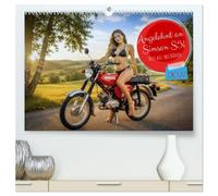 CALVENDO - Inspiré par Simson S51 (calendrier mural 2027 de qualité supérieure DIN A2 paysage), impression artistique brillante : petit dans le cylindre, grand dans le cœur, le Simson S51 est plus