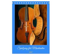 CALVENDO - Jouet pour musiciens (calendrier de bureau 2027 DIN A5 haut), calendrier mensuel : chaque instrument de musique a sa propre personnalité et son son unique