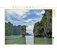 CALVENDO Khao Phing Kan Puzzle Rochers | 1000 pièces Taille de la Pose 64 x 48 cm Puzzle Photo pour des Heures heureuses