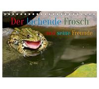 CALVENDO - La grenouille riante et ses amis (calendrier de bureau 2027 DIN A5 paysage), calendrier mensuel : il y avait aussi dû rire et j'ai presque laissé tomber l'appareil photo.