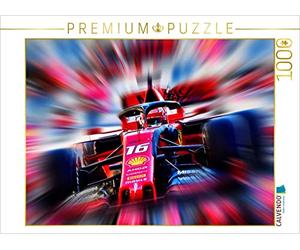 CALVENDO Le Puzzle Charles Leclerc de la Principauté de Monaco est sous contrat avec l'écurie Ferrari. Leclerc n'est Que la troisième monégasse en Formule 1 | 1000 pièces de Taille de Pose 64 x