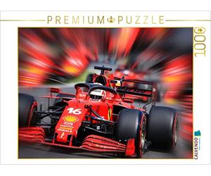 CALVENDO Le Puzzle Charles Leclerc de Monaco n'est Que la troisième monégasse en Formule 1 et Commence Depuis 2019 pour l'écurie Ferrari. | Puzzle Photo Taille cm pour des Heures heureuses