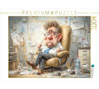 CALVENDO Le Puzzle Critique n'est Que des commentaires avec Une Mauvaise Piste sonore | 1000 pièces de Taille 64 x 48 cm Puzzle Photo pour des Heures heureuses