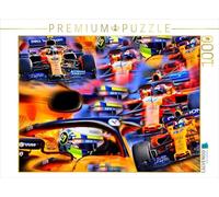 CALVENDO Le Puzzle Lando Norris du Royaume-Uni a Fait Ses débuts en 2019 et a immédiatement recommandé pour des tâches Plus élevées. | Puzzle Photo de 1000 pièces de 64 x 48 cm pour des Heures