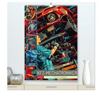 CALVENDO - Méchatroniker de voiture - Mon travail de rêve (calendrier mural 2027 de qualité supérieure DIN A2 haut), impression artistique brillante : du moteur à l'électronique - Votre compagnon pour