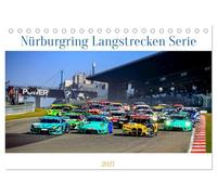 CALVENDO - Nüburgring Langstrecken Série 2027 (calendrier de table 2027 DIN A5 paysage), calendrier mensuel : les plus belles photos de la saison 2022, enregistrées lors des courses à NLS