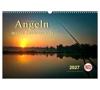 CALVENDO - Pêche - ma passion (calendrier mural 2027 DIN A3 paysage) - Calendrier mensuel : nature intacte, forêts et prairies, lacs idylliques, mers et canaux - Un rêve pour chaque pêcheur, ici avec