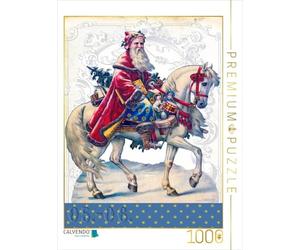 CALVENDO Puzzle 5-6. 12. - Saint-Nicolas à Cheval 1000 Pieces 48 x 64 cm from bilwissedition