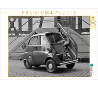 CALVENDO Puzzle A black-and-white image from the BMW Isetta 300 calendar | 1000