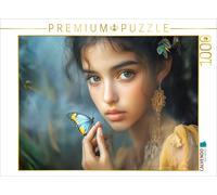 CALVENDO Puzzle A childlike love for animals | 1000 pieces, finished size 25.2 ×