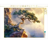 Puzzle · Une Danse de Forme et de Patience - Arbre en Forme de bonsa | 1000 pièces · Format assemblé 64 × 48 cm · CALVENDO Puzzle