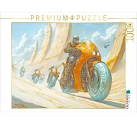 CALVENDO Puzzle A dynamic desert race on fantasy motorcycles | 1000 pieces, fini