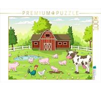 CALVENDO Puzzle A la Ferme 1000 Pieces 64 x 48 cm from Gabi Wolf
