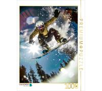 CALVENDO Puzzle A master on his snowboard | 1000 pieces, finished size 25.2 × 18
