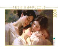 CALVENDO Puzzle A mother hugs her children | 1000 pieces, finished size 25.2 × 1