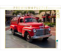 CALVENDO Puzzle A motif from the calendar Fantastic nostalgia fire engine cars |
