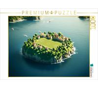 CALVENDO Puzzle Un Motif du Calendrier Miniature Monde Îles | 1000 pièces Taille de la Pose 64 x 48 cm Puzzle Photo pour des Heures heureuses