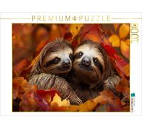 CALVENDO Puzzle A motif from the calendar Sloths - relaxed through the year | 10