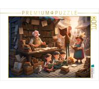 CALVENDO Puzzle A paradise for bookworms - Booksellers at the market | 1000 piec