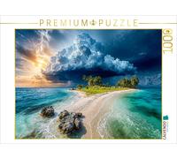 CALVENDO Puzzle A paradisiacal place | 1000 pieces, finished size 25.2 × 18.9 in