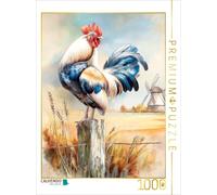 CALVENDO Puzzle A proud rooster is a must | 1000 pieces, finished size 25.2 × 18