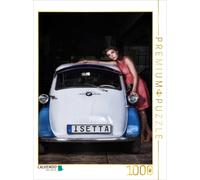CALVENDO Puzzle L'Isetta Rencontre Modells Un Scooter pour Faire l'amour 1000 Pieces 48 x 64 cm from Claus Eckerlin