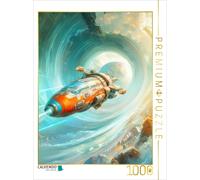 CALVENDO Puzzle A science fiction vision of the future | 1000 pieces, finished s